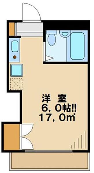 メゾンドリック 202｜東京都八王子市大塚(賃貸アパート1R・2階・17.00㎡)の写真 その2