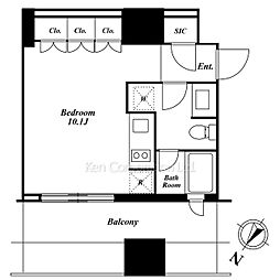 間取図画像 ワンルーム