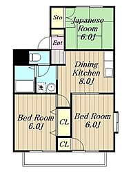 ガーデンシティ海老名A 2階
