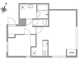 ARTPALACE 1LDKの間取図画像