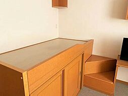 レオパレスSHIMADA壱番館 1階1Kのリビング/ダイニング