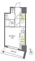 間取図画像 ワンルーム