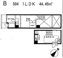 間取図画像 ワンルーム