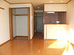 JR中央線 西八王子駅 徒歩25分の賃貸マンション 3階ワンルームのリビング/ダイニング