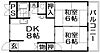 富士コーポラス3階4.9万円