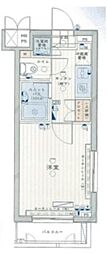 ルーブル新宿西落合参番館 1Kの間取図画像