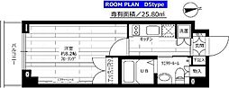 ステージグランデ宮崎台 1Kの間取図画像
