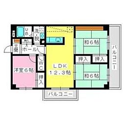 ソフィア 3LDKの間取図画像