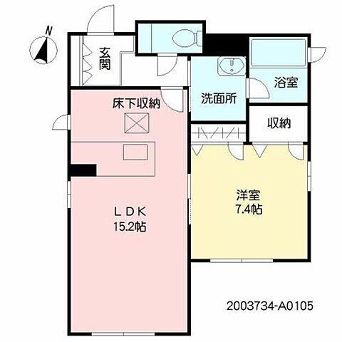 ホームズ シャーメゾン田代ii 1ldk 賃料6 6万円 1階 53 61 賃貸アパート住宅情報
