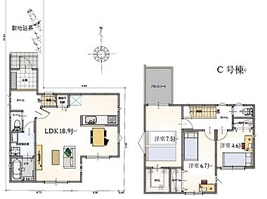 間取り：227099887739