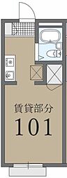 Lilibranca吉祥寺 1Kの間取図画像