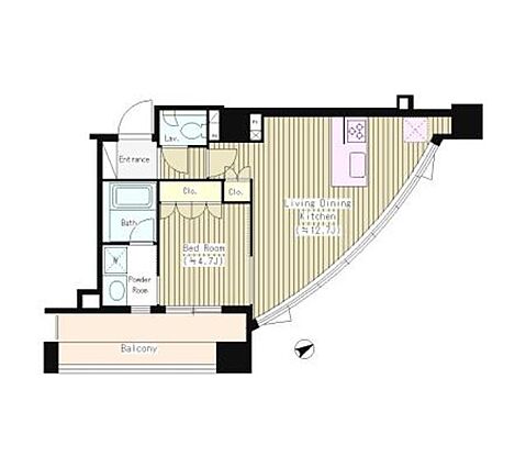 シティカレント南青山_間取り_0