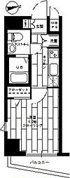 ステージファーストタカナワ2 1Kの間取図画像