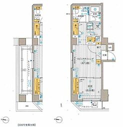 プレール・ドゥーク豊洲スクエア 1LDKの間取図画像