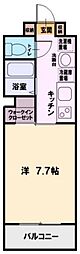 間取図画像 1K