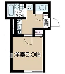 フェリーチェ西荻窪 1Kの間取図画像