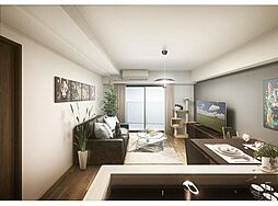 ラグゼナ平井サウス 3階1LDKのリビング/ダイニング