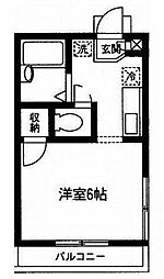 間取図画像 ワンルーム
