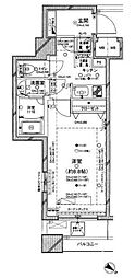 パレステュディオ池袋駅前 1Kの間取図画像