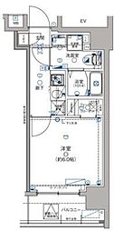 グランリーヴェル横濱南ADELE 1Kの間取図画像