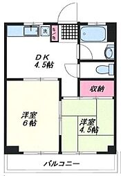 豊川マンション(内見可能) 2階/202