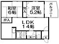 ルサンティエ3階6.7万円