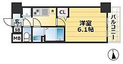 プレサンスジェネ新神戸ステーションフロント 8階/-