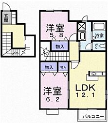 ＦＯＲＥＳＴ　ＨＩＬＬＳ 2階/201