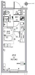 ベルシードステアー練馬 1Kの間取図画像