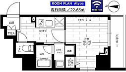 ステージファースト横浜阪東橋 1Kの間取図画像