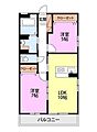 マンションレイルウェイ3階6.1万円