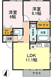 ルミエールB 1階