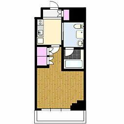 アクサス西新宿アジールコート 1Kの間取図画像