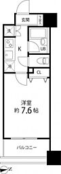 スペーシア秋葉原 1Kの間取図画像
