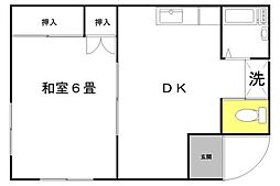 間取図画像 1DK