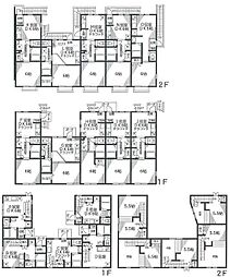 東急田園都市線 長津田駅 徒歩8分の賃貸アパート 2階1DKの間取り