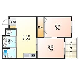阪神なんば線 九条駅 徒歩4分 4階/-