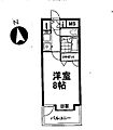 永吉マンション8階4.4万円