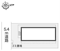 レオパレス駒場東大前 1Kの間取図画像