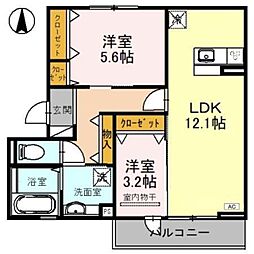 JR関西本線 八尾駅 徒歩20分 3階/-