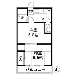 ホーク・ハイツ 2階/-