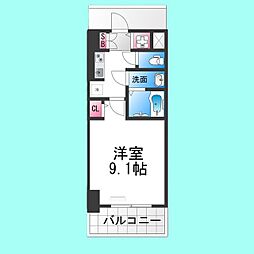 間取図画像 1K