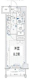 リライア東武練馬 1Kの間取図画像