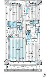 グランカーサ北浦和 5階3LDKの間取り