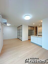 JR阪和線 和歌山駅 徒歩6分の賃貸アパート 1階2LDKのリビング/ダイニング