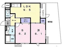 カーサ・リーノ 1階