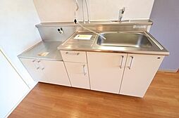 ハイム南流山 A 1階2LDKのリビング/ダイニング