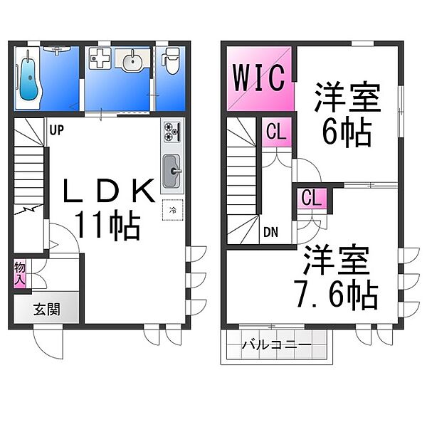 画像2:間取図