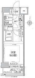 アイル両国参番館 1Kの間取図画像