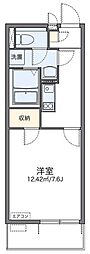 レオネクストブラザーズハイツ 1Kの間取図画像